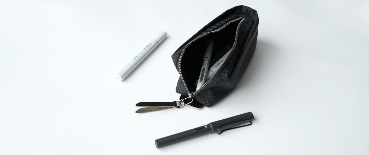 Pen/Pencil Case, Black