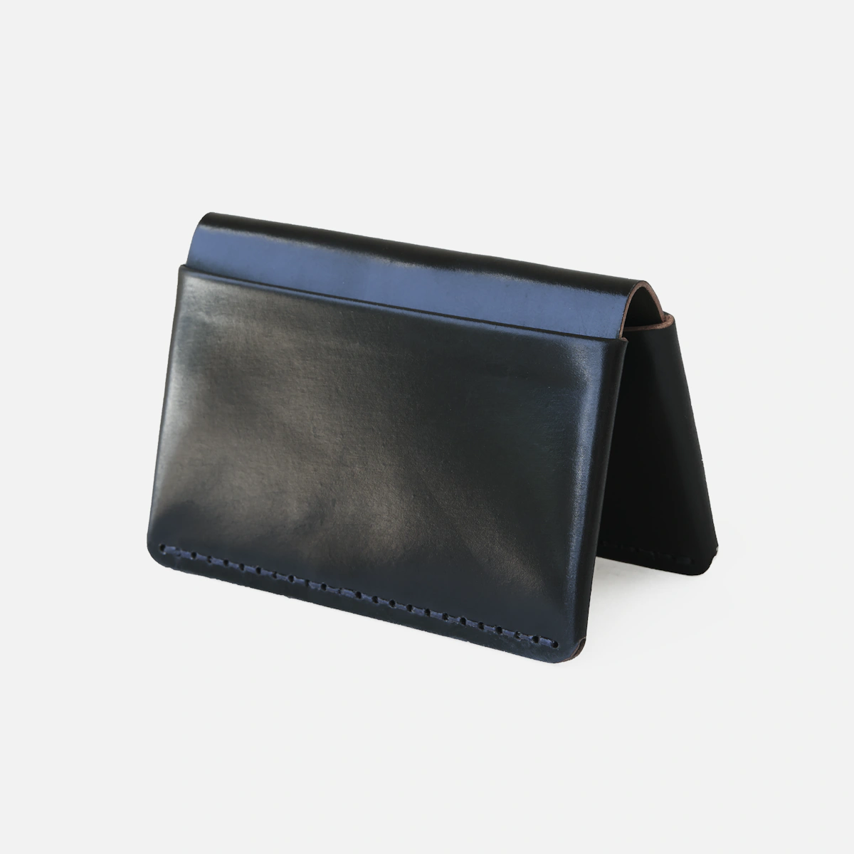 Horizon Four Wallet, Black Shell Cordovan - MAKR Horizon Four Wallet, Black Shell Cordovan - MAKR