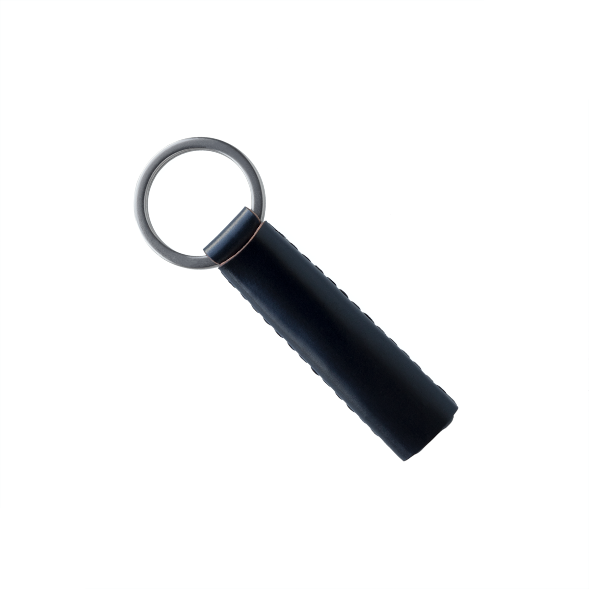 Makr Loop Keychain w/ Snap Hook, Black Shell Cordovan