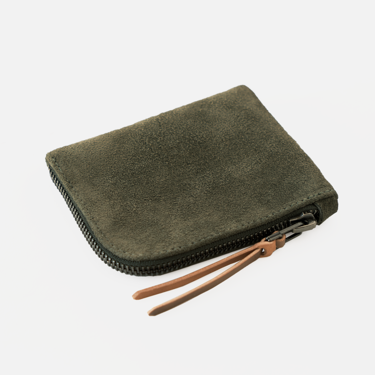 Leather Medium Corner Zip Wallet – LuxUness