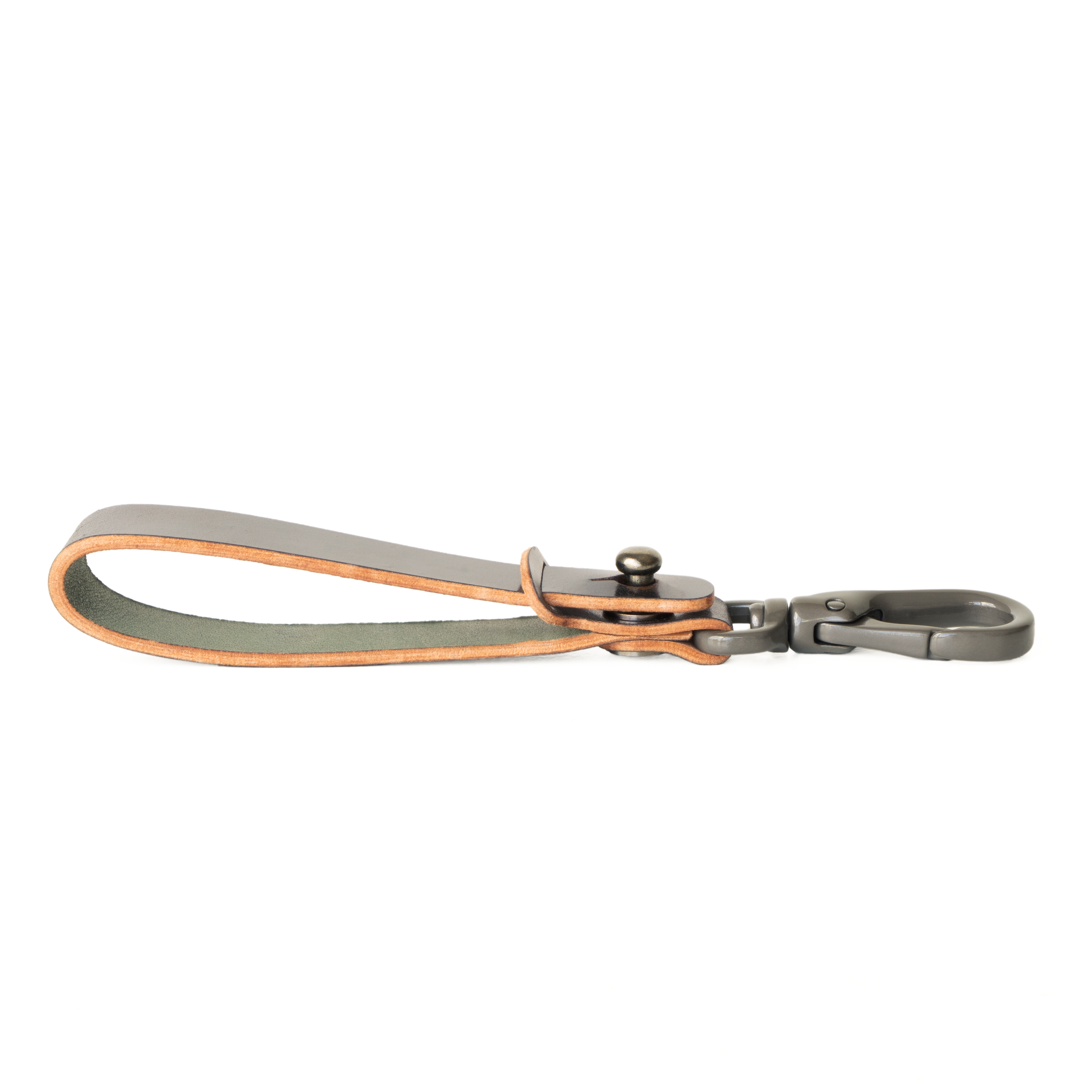 Key Tether w/ Snap Hook, Navy Shell Cordovan - MAKR