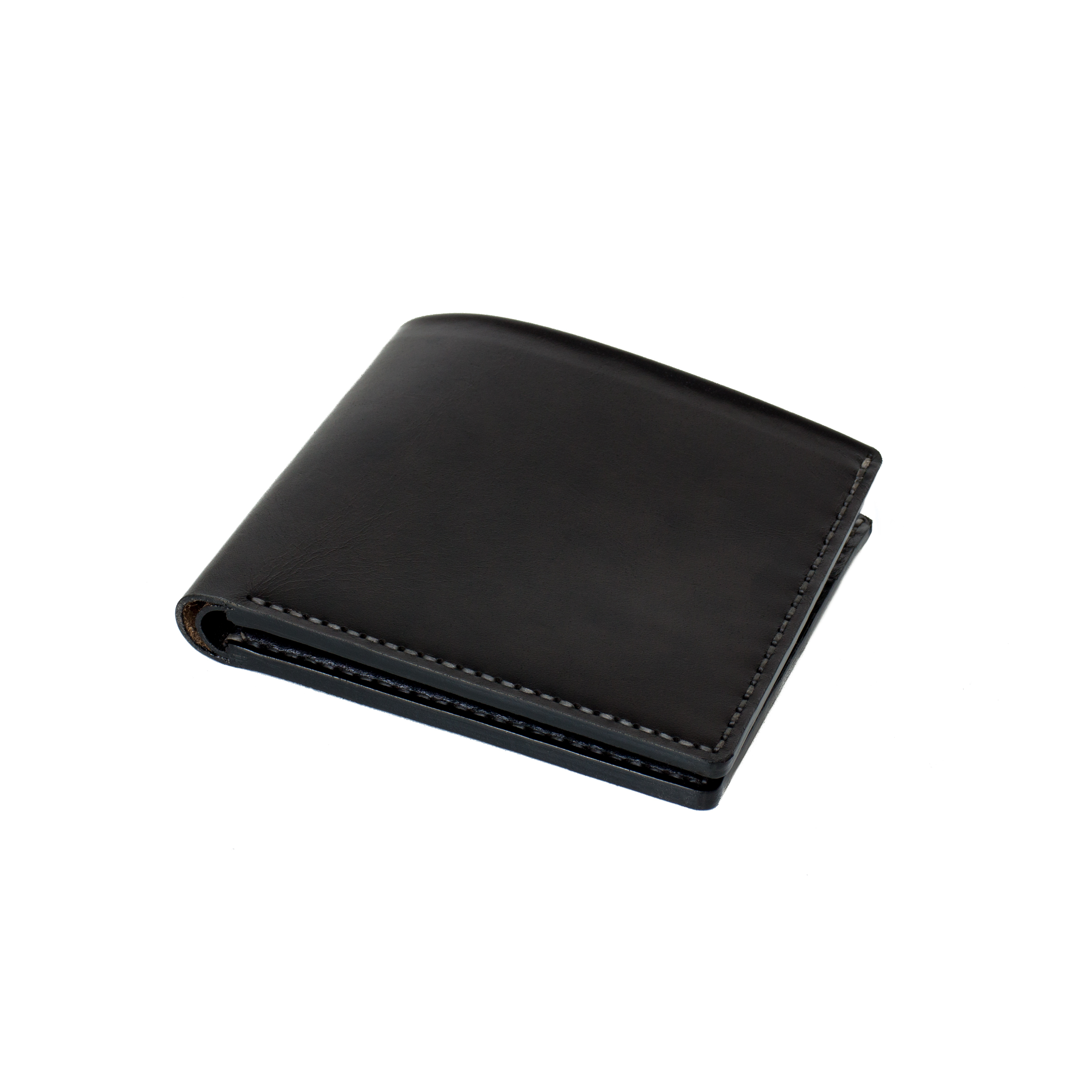 Open Billfold Wallet, Gunmetal Chromexcel - MAKR