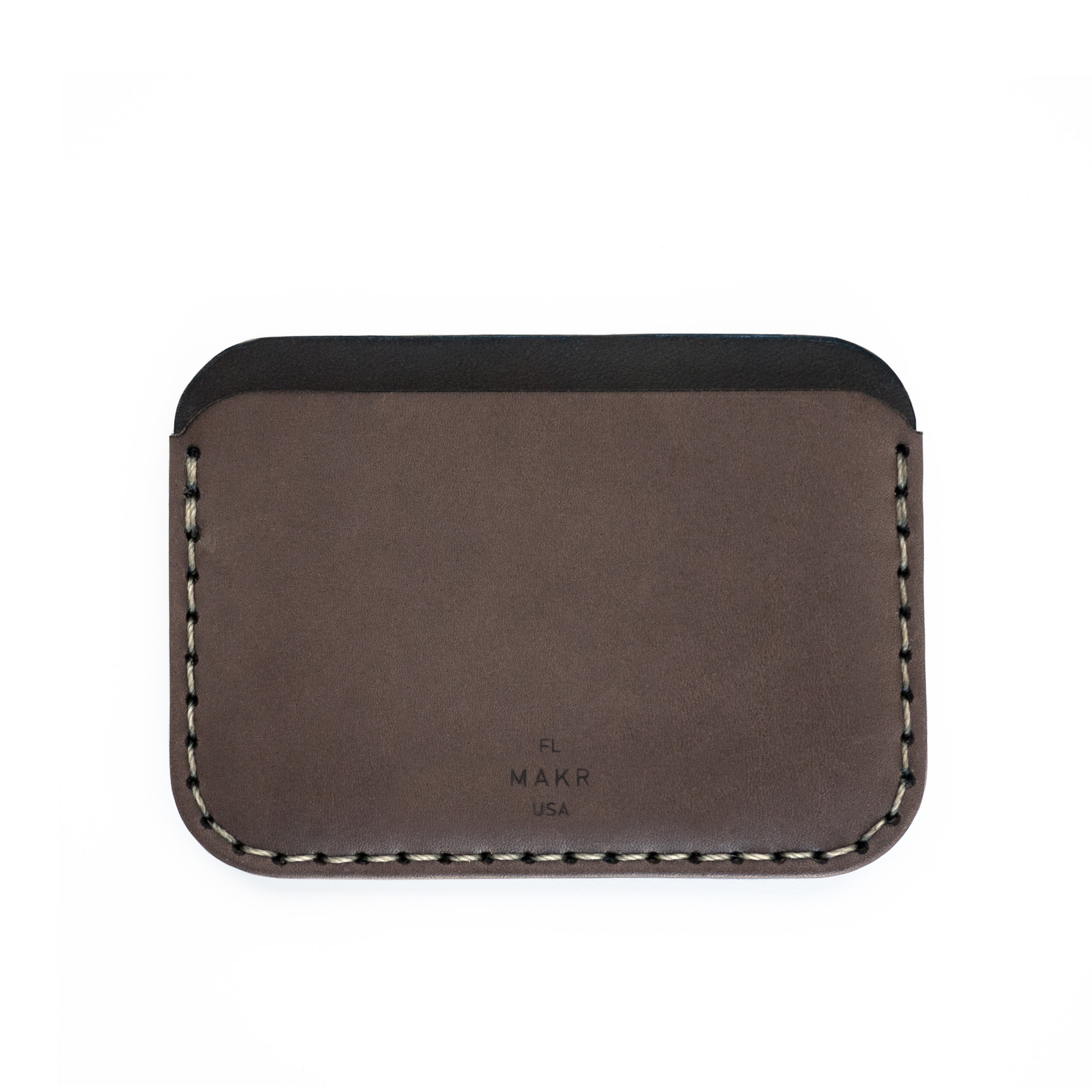 Round Wallet, Saddle - MAKR