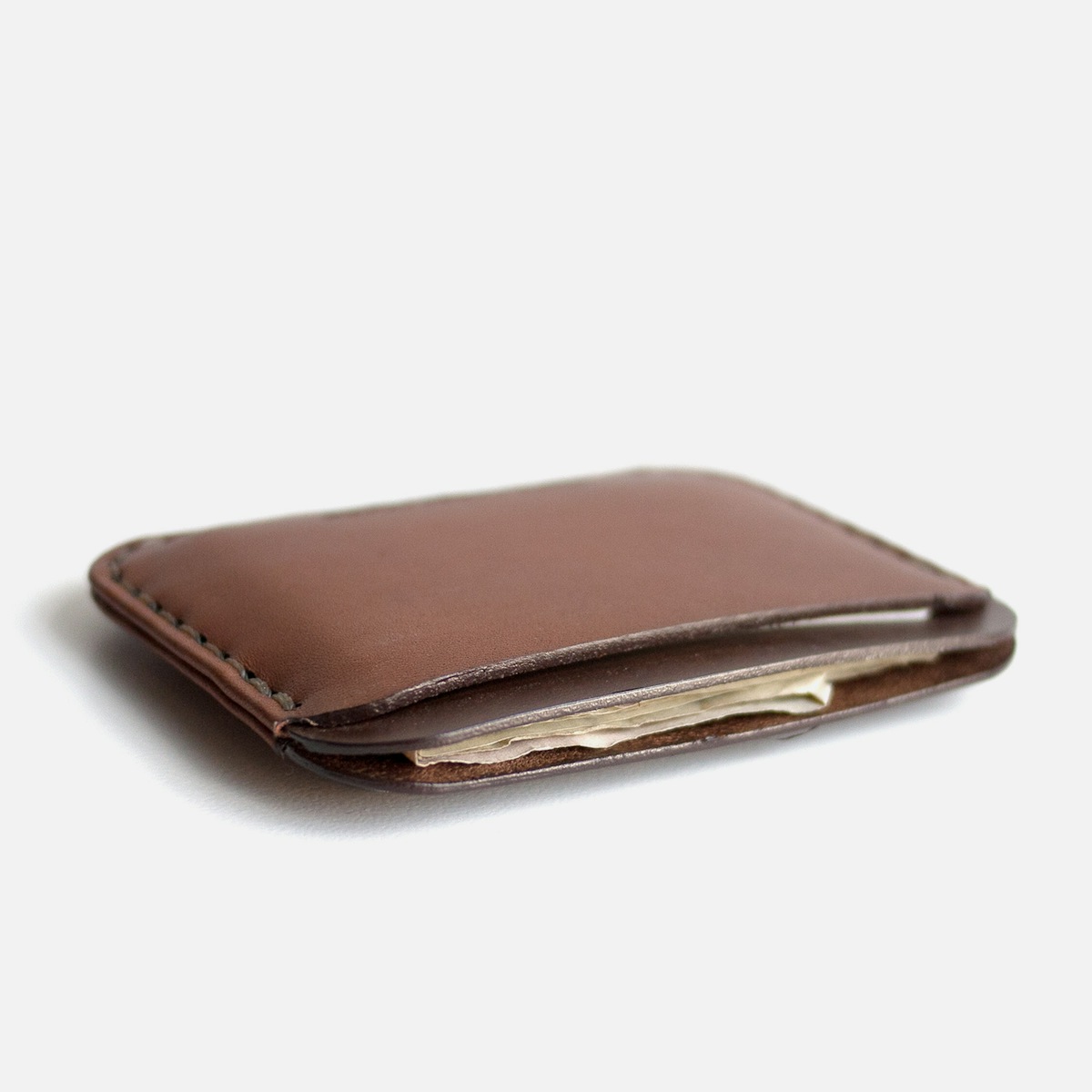 Clay Pocket Wallet Saddle